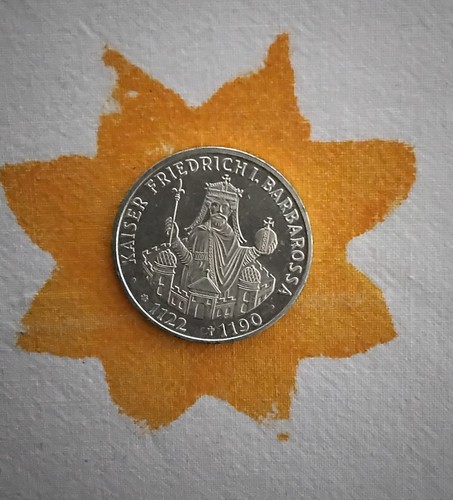 Gedenkmünze brd 1990 - dm,