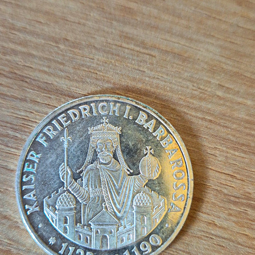 Gedenkmünze brd 1990 - dm,