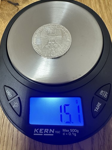 Gedenkmünze - (10, mark)