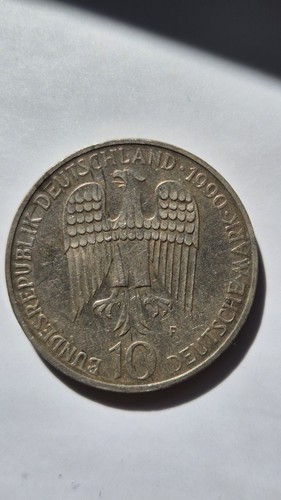 Brd 1990 gedenkmünze - 10, dm
