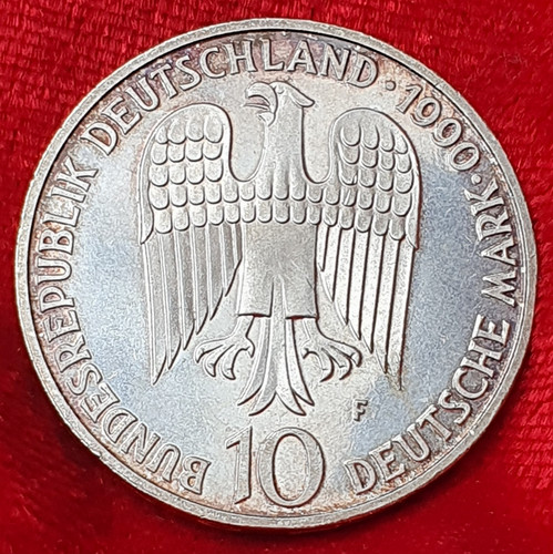 Brd silbermünze 1990 - brd,